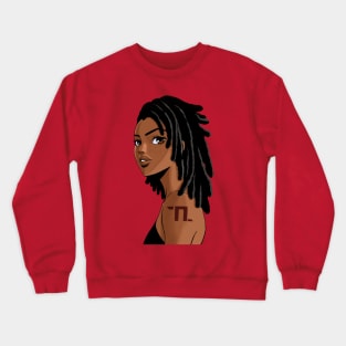 Caribean girl Crewneck Sweatshirt